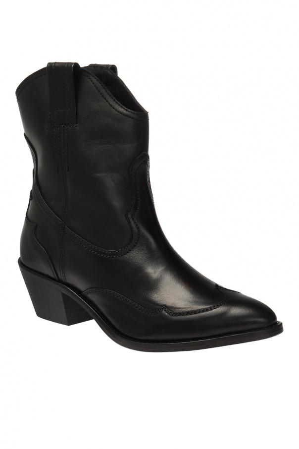 Shira heeled cowboy boots AllSaints This new lace option is perhaps an included accessory for the shoes SchaferandweinerShops Bermuda